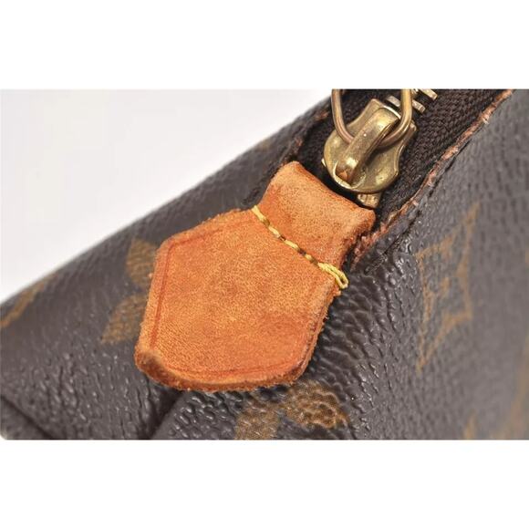 Louis Vuitton Cosmetic Pouch Brown Canvas Monogram CA0041 - Picture 10 of 13